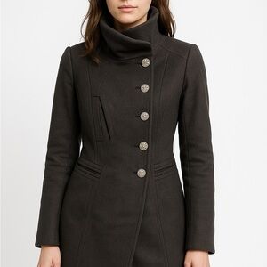 010. Zara Charcoal Trench Coat for Women
